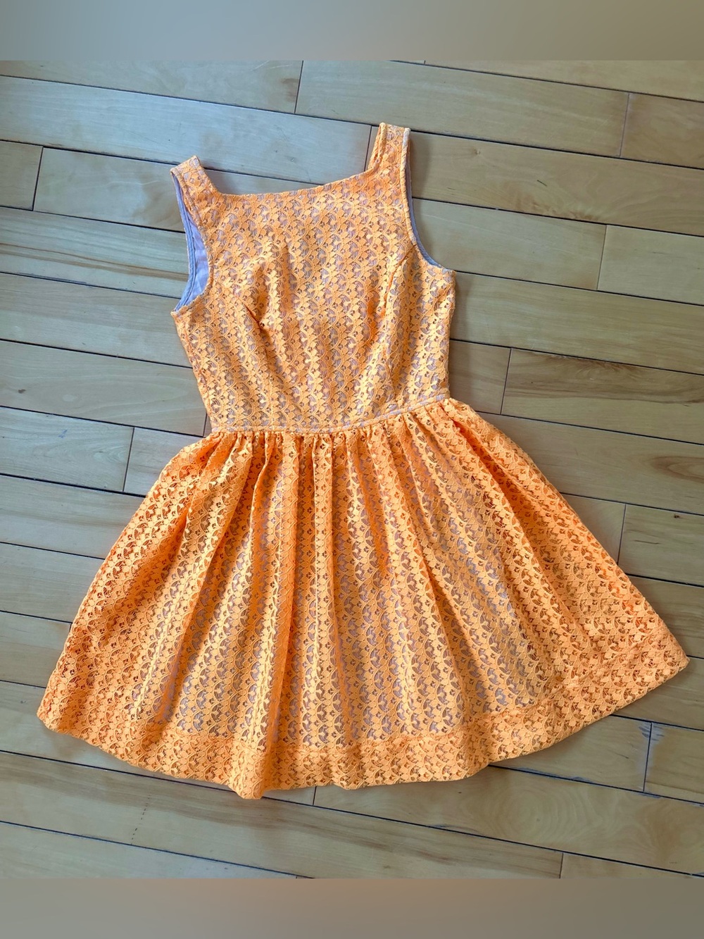 Vintage American Apparel lace skater dress